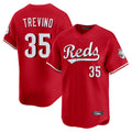 Jamed C.Reds #35 Jose Trevino Player Red Home Limited Stitched Jerseys