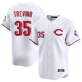 Jamed C.Reds #35 Jose Trevino Player White Limited Home Stitched Jerseys