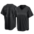 Jamed C.Reds #37 Tyler Stephenson Player Black T-shirt Game Home Stitched Jerseys