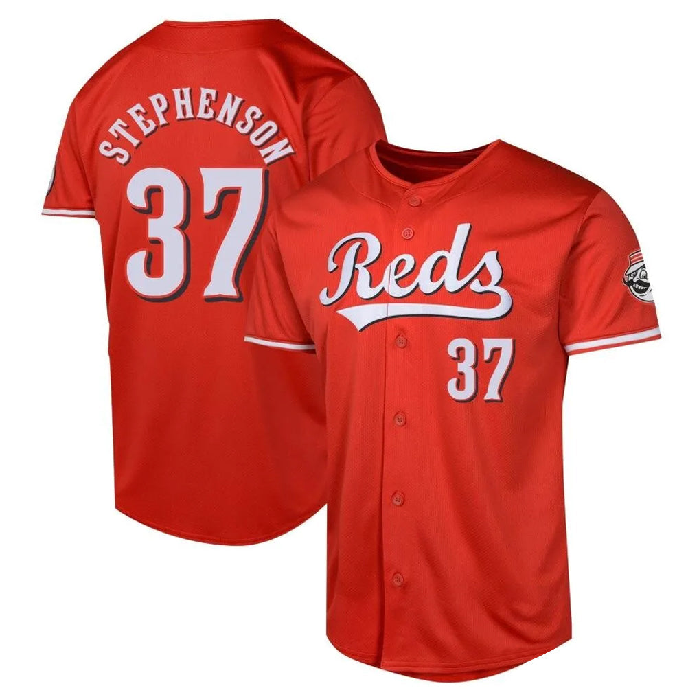 Jamed C.Reds #37 Tyler Stephenson Player Red 2026 City Connect Limited Home Stitched Jerseys