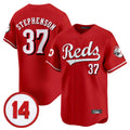 Jamed C.Reds #37 Tyler Stephenson Player Red Vapor Premier Limited Home Stitched Jerseys