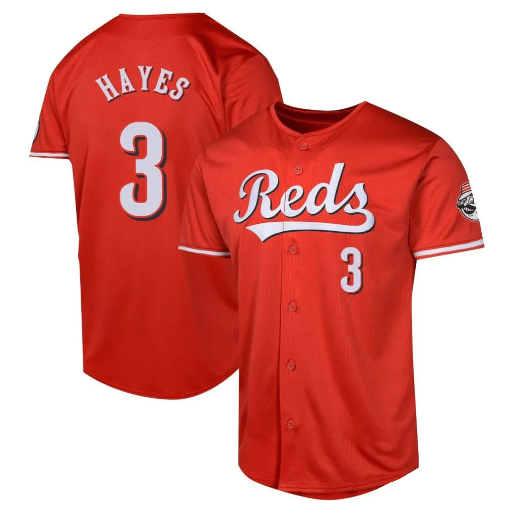 Jamed C.Reds #3 Ke'Bryan Hayes Player Red 2026 City Connect Limited Home Stitched Jerseys