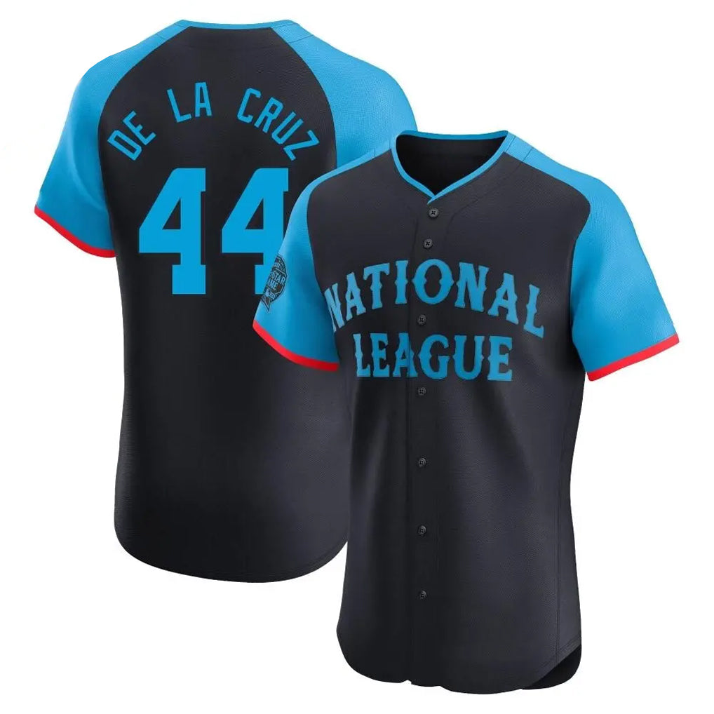 Jamed C.Reds #44 Elly De La Cruz Player Navy Limited Elite National League All-Star Game Stitched Jerseys