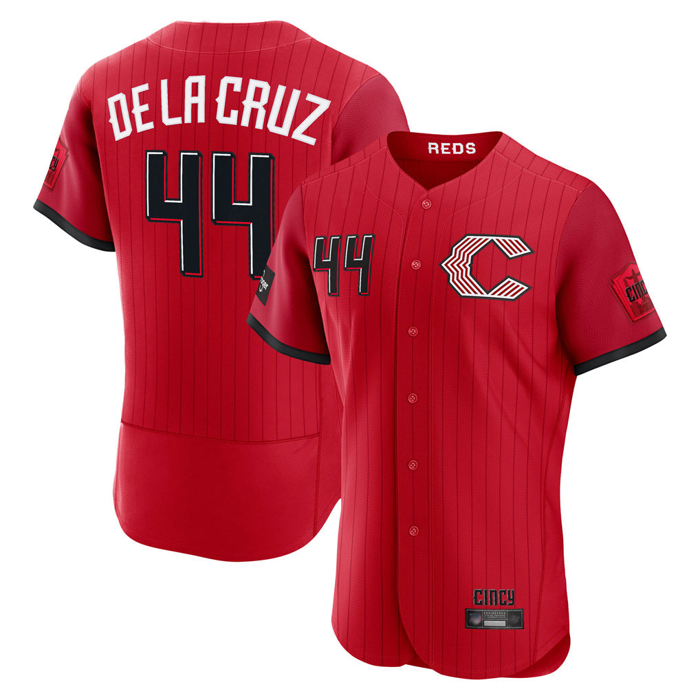 Jamed C.Reds #44 Elly De La Cruz Player Red 2026 City Connect Limited Elite Home Stitched Jerseys