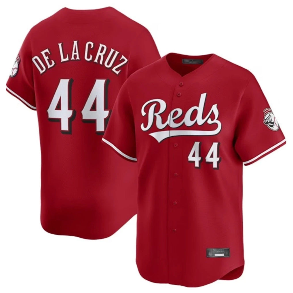 Jamed C.Reds #44 Elly De La Cruz Player Red Home Limited Stitched Jerseys
