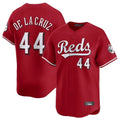 Jamed C.Reds #44 Elly De La Cruz Player Red Home Limited Stitched Jerseys