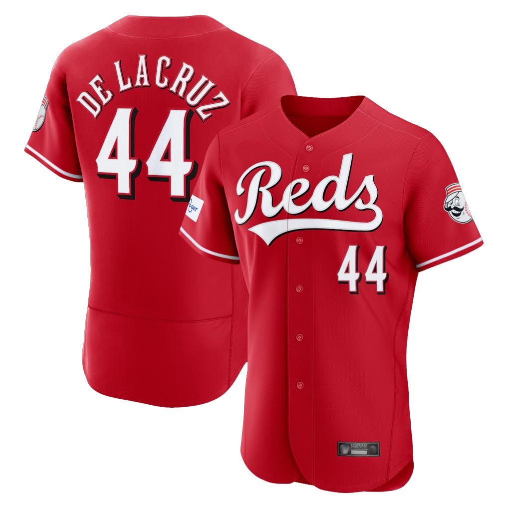 Jamed C.Reds #44 Elly De La Cruz Player Red Limited Elite Home Stitched Jerseys