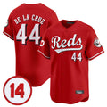 Jamed C.Reds #44 Elly De La Cruz Player Red Vapor Premier Limited Home Stitched Jerseys