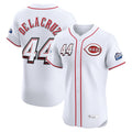 Jamed C.Reds #44 Elly De La Cruz Player White Speedway Classic Limited Elite Home Stitched Jerseys