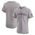 Jamed C.Rockies Gray Limited Elite Home Blank Player Stitched Jerseys
