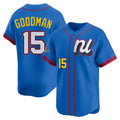 Jamed C.Rockies #15 Hunter Goodman Player Blue National League All-Star Edition Home Limited Stitched Jerseys