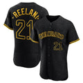 Jamed C.Rockies #21 Kyle Freeland Player Black Snake Skin City Limited Elite Home Stitched Jerseys
