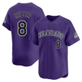 Jamed C.Rockies #8 Ryan Ritter Player Purple Limited Home Stitched Jerseys