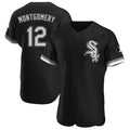 Jamed C.White Sox #12 Colson Montgomery Player Black Limited Elite Home Stitched Jerseys