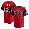 Jamed C.White Sox #64 Shane Smith Player Red City Connect Limited Home Stitched Jerseys