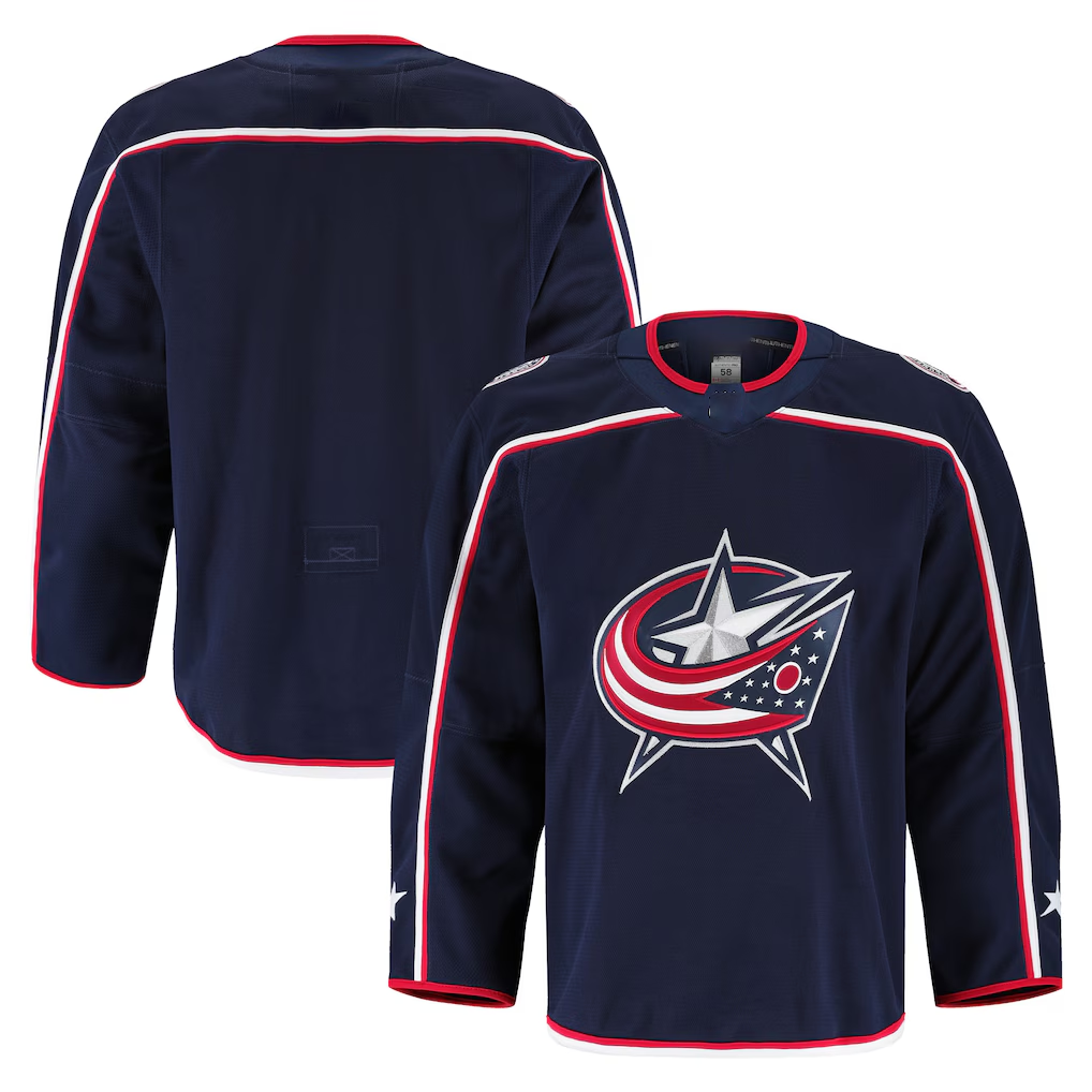 Jamed CB.Jackets Navy Home Authentic Pro Jersey