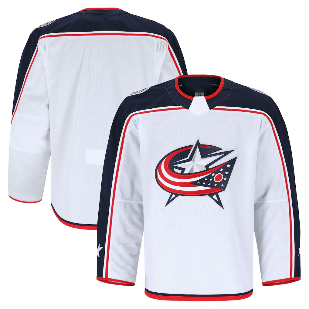 Jamed CB.Jackets White Away Authentic Pro Jersey