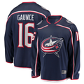 Jamed CB.Jackets #16 Brendan Gaunce Navy Home Breakaway Jersey