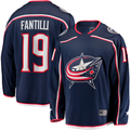 Jamed CB.Jackets #19 Adam Fantilli Navy Home Premier Breakaway Player Jersey