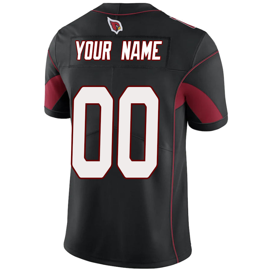 Jamed Custom A.Cardinal Black Vapor Limited Elite Stitched Jerseys