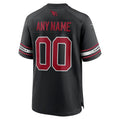 Jamed Custom A.Cardinals Black Replica Alternate Game Stitched Jerseys