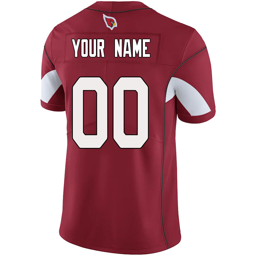 Jamed Custom A.Cardinals Cardinal Vapor Untouchable Elite Stitched Jerseys