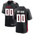 Jamed Custom A.Falcons Black Home Game Stitched Jerseys