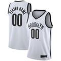 Jamed Custom B.Nets White 2020-21 Swingman Jerseys - Association Edition