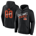 Jamed Custom C.Bengals Gray Big & Tall Team Authentic Custom Hoodie Stitched Jerseys