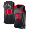 Jamed Custom C.Bulls Black 2022-23 Swingman Jerseys - Statement Edition