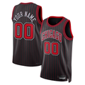 Jamed Custom C.Bulls Black Swingman Jerseys - Statement Edition