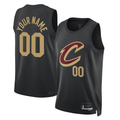 Jamed Custom C.Cavaliers Black 2022-23 Swingman Jerseys - Statement Edition