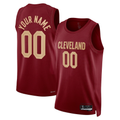 Jamed Custom C.Cavaliers Burgundy Swingman Jerseys - Icon Edition