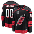 Jamed Custom C.Hurricanes Black 2026 Stanley Cup Final Home Breakaway Stitched Jerseys