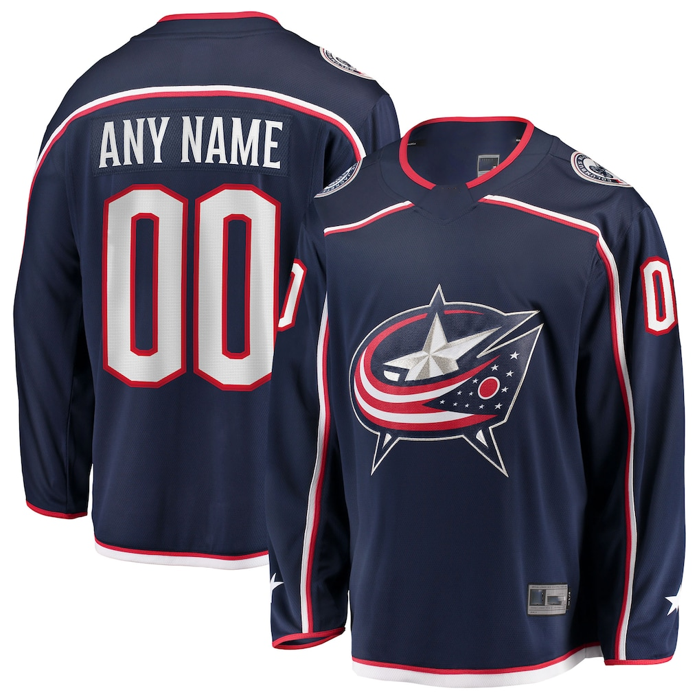Jamed Custom CB.Jackets Navy Home Breakaway Jersey