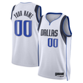 Jamed Custom D.Mavericks White Swingman Jerseys - Association Edition