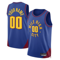 Jamed Custom D.Nuggets Blue 2022-23 Swingman Jerseys - Statement Edition