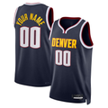 Jamed Custom D.Nuggets Navy Swingman Jerseys - Icon Edition