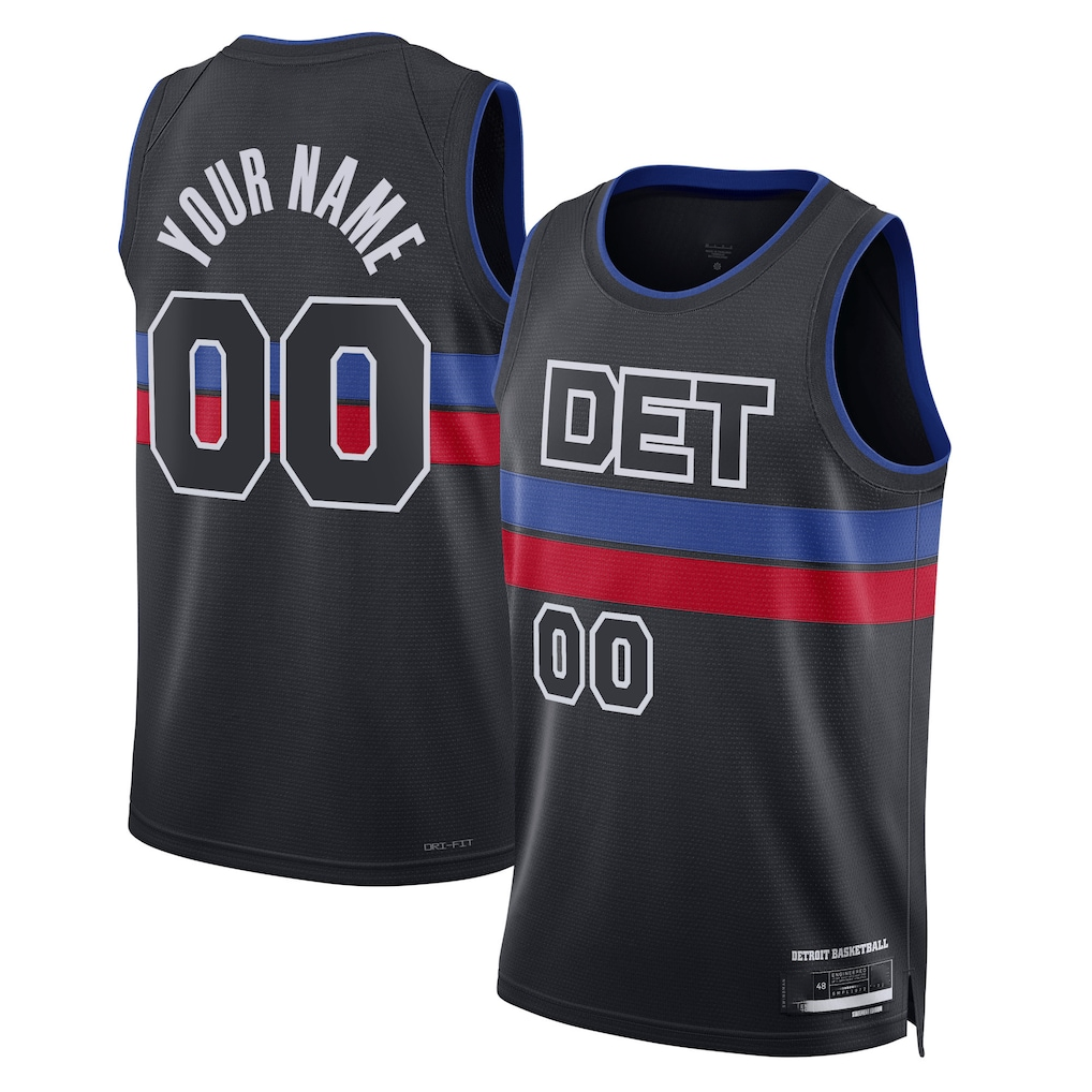 Jamed Custom D.Pistons 202223 Swingman Jerseys - Statement Edition