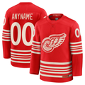 Jamed Custom D.Red wings Red Centennial Premium Jerseys
