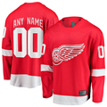 Jamed Custom D.Red wings Red Home Breakaway Jerseys