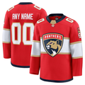 Jamed Custom F.Panthers Red Home Premium Jerseys