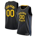 Jamed Custom G.State Warriors Black 2024-25 Swingman Jerseys - Statement Edition