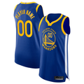 Jamed Custom G.State Warriors Blue 2020-21 Authentic Jerseys - Icon Edition