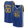 Jamed Custom G.State Warriors Royal Fast Break Jerseys - Icon Edition