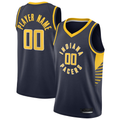 Jamed Custom I.Pacers Navy 202021 Swingman Jerseys - Icon Edition