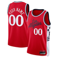 Jamed Custom LA.Clippers Red 2024-2025 Swingman Stitched Jerseys - Statement Edition