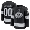 Jamed Custom LA.Kings Black Alternate Premium Jerseys