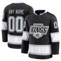 Jamed Custom LA.Kings Black Home Premium Jerseys