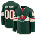 Jamed Custom M.Wild Green Home Premium Jerseys